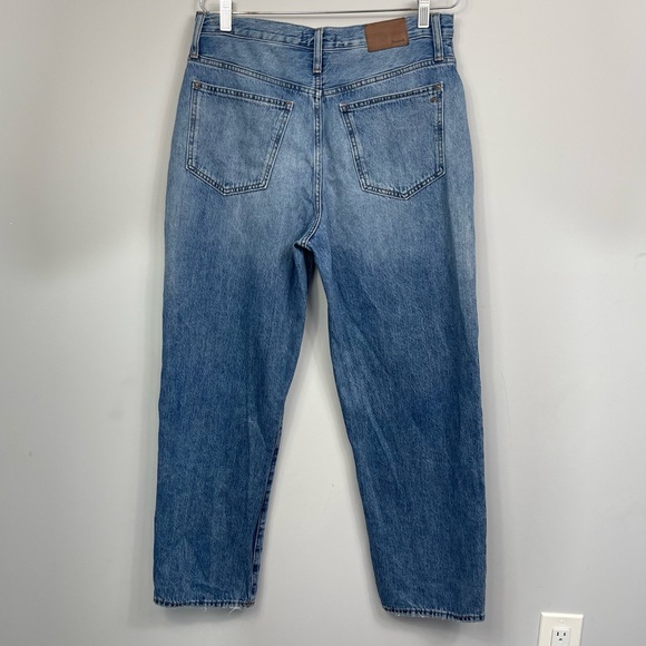 Madewell The Dadjean Duane Wash Ripped Edition Dad Jeans 90s Vintage Inspired 27 - Picture 7 of 16